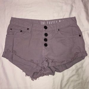 Lilac Cotton On shorts